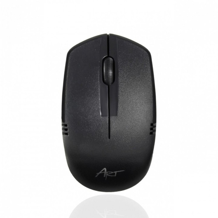 ART wireless set keyboard QWERTY + mouse + pad 2,4G AK-48A black