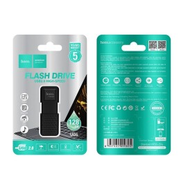 USB flash drive 128GB USB 2.0 (USB A) Hoco UD6 black