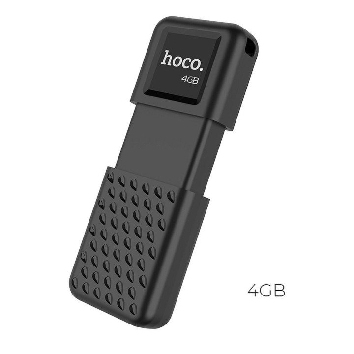 USB flash drive 4GB USB 2.0 (USB A) Hoco UD6 black