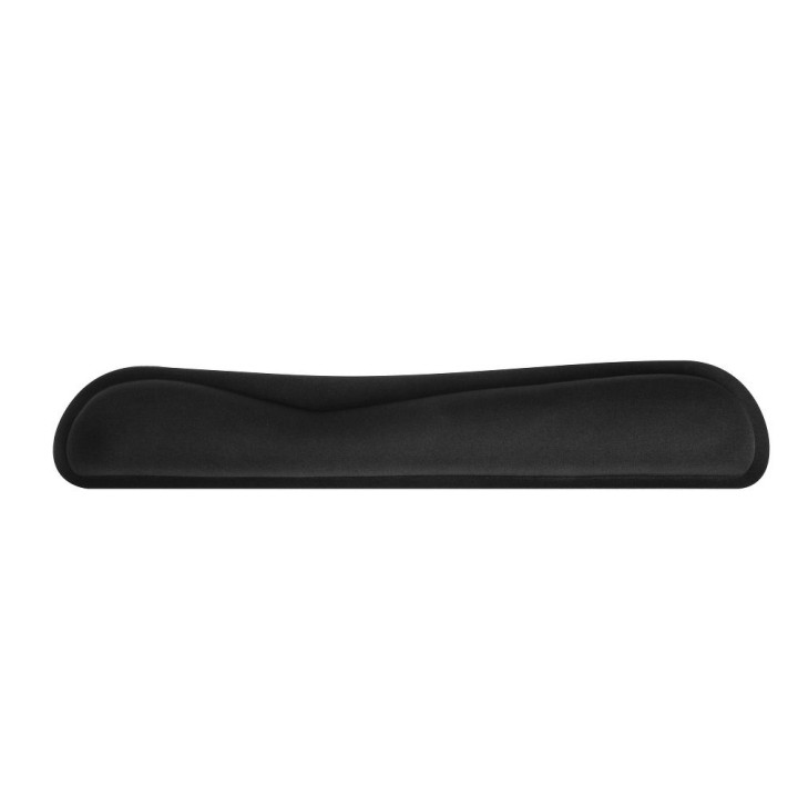 Ergonomic keyboard wrist rest 460 x 85 x 25 mm black