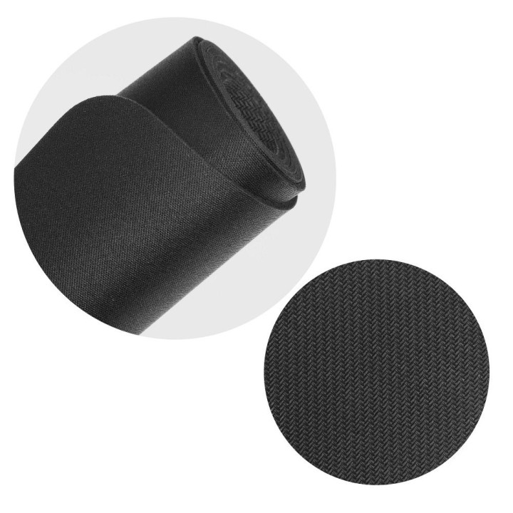 Mouse and keyboard mat for gamers 700 x 300 x 2 mm black