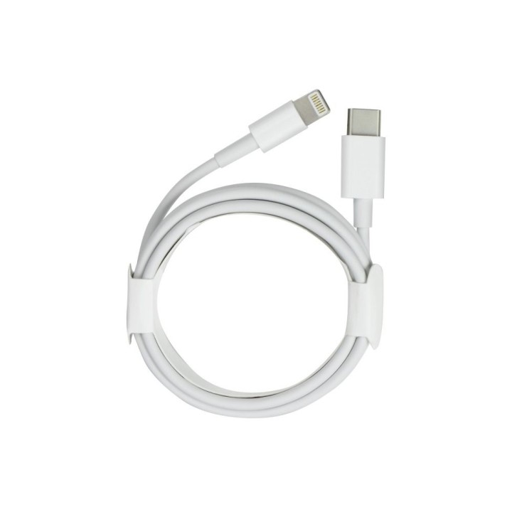 Kabel USB C do Lightning PD 2A 12W 1 m biały
