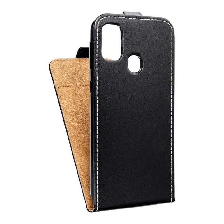 Чохол з клапаном вертикальний на Samsung M21 Slim Flexi Fresh чорний