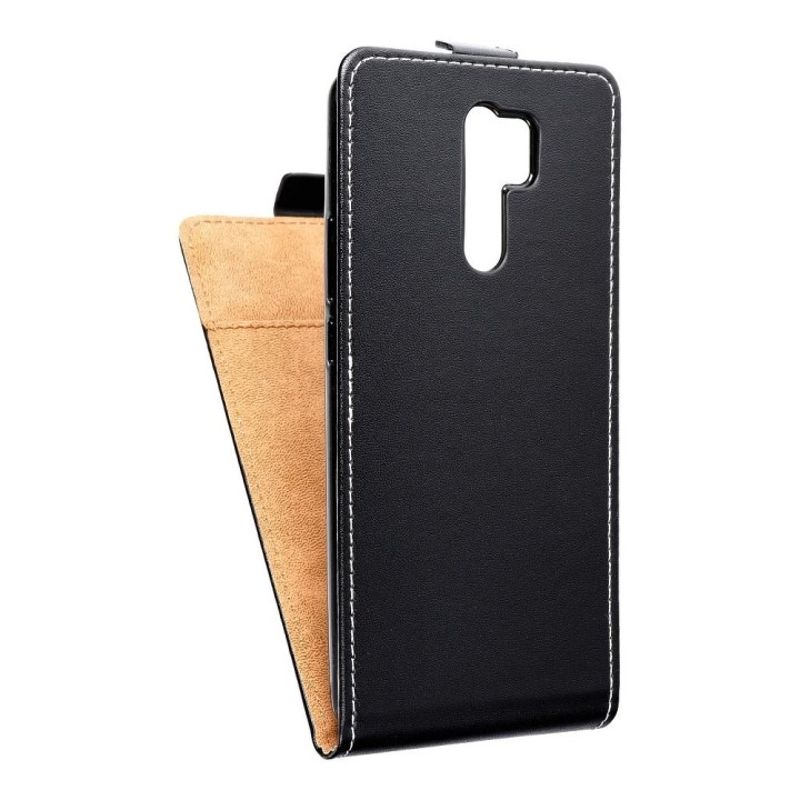 Flip case vertical for Xiaomi Redmi 9 Slim Flexi Fresh black