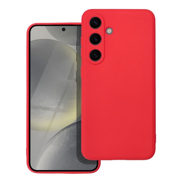 Чохол для Samsung S24 Soft червоний