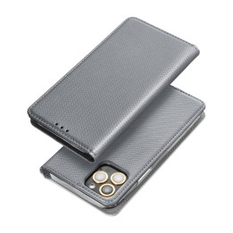 Чехол с клапаном для Samsung J3 2017 Smart Case Book стальные