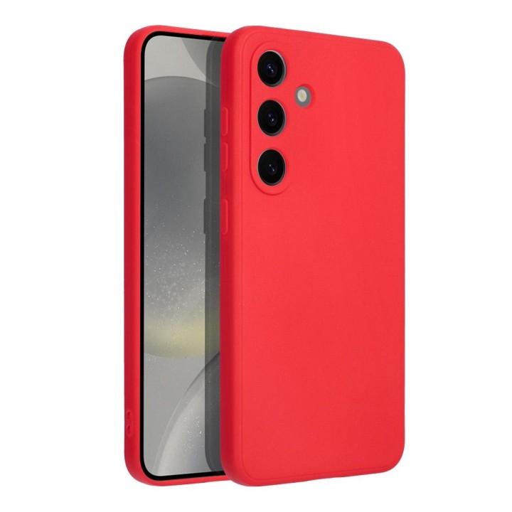 Etui na Samsung S24 Soft czerwone