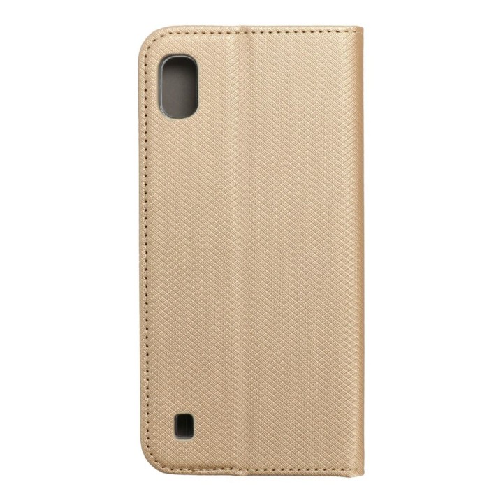 Flip case for Samsung A10 Smart Case Book gold