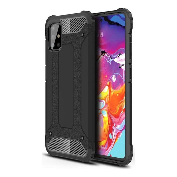 Чехол для Samsung A51 Armor черный