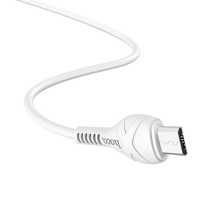 Cable USB A for Micro USB Hoco 1 m X37 white