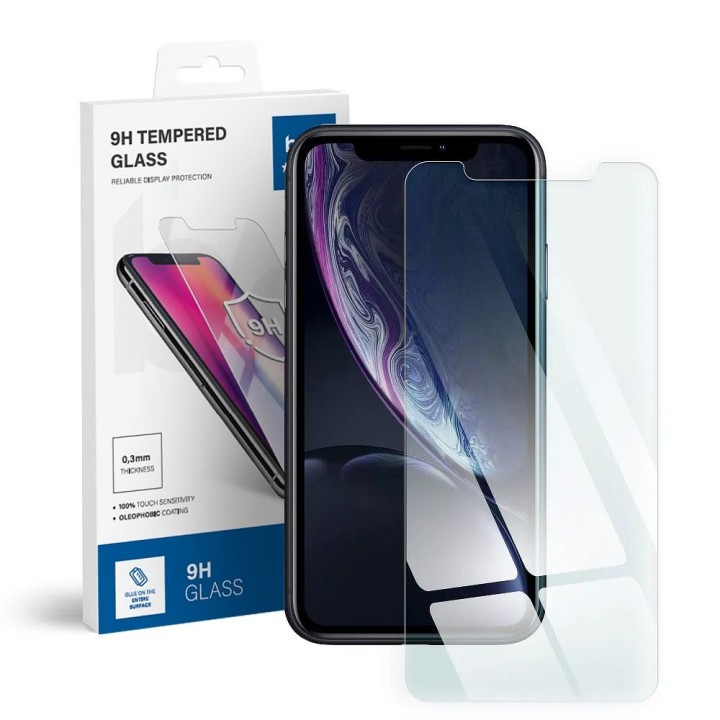 Закаленное стекло для iPhone XR / 11 Blue Star