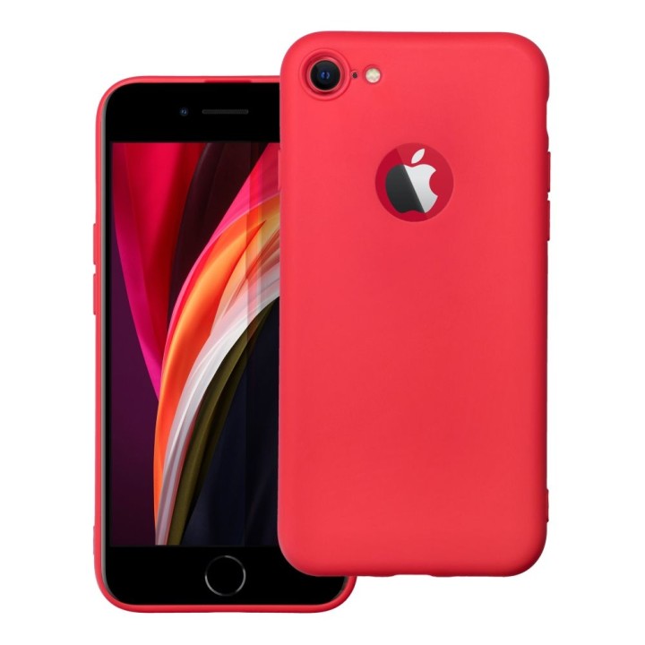 Etui na iPhone 7 Soft czerwone