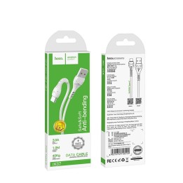 Кабель USB-A – USB-C Hoco 1 m X37 білий