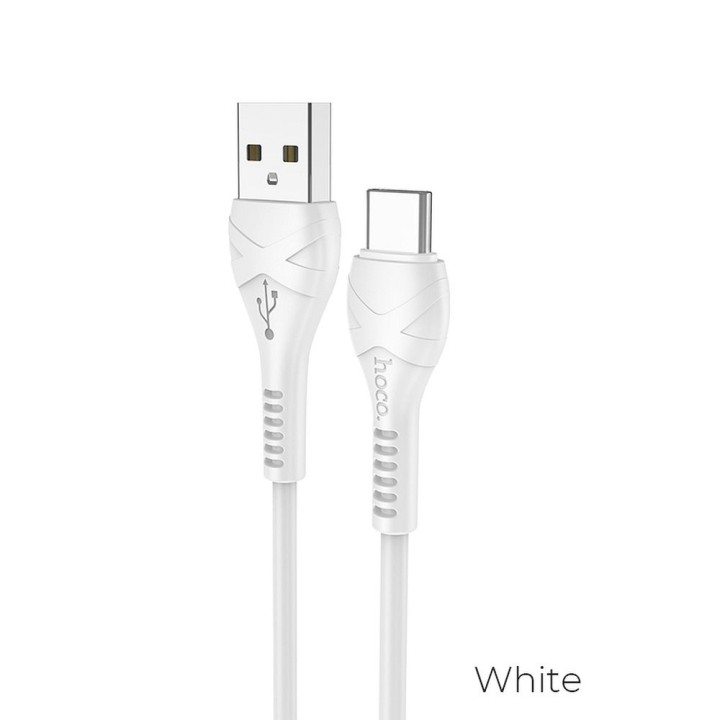 Кабель USB-A – USB-C Hoco 1 m X37 белый