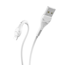 USB-A to Lightning cable Hoco 1 m X37 white