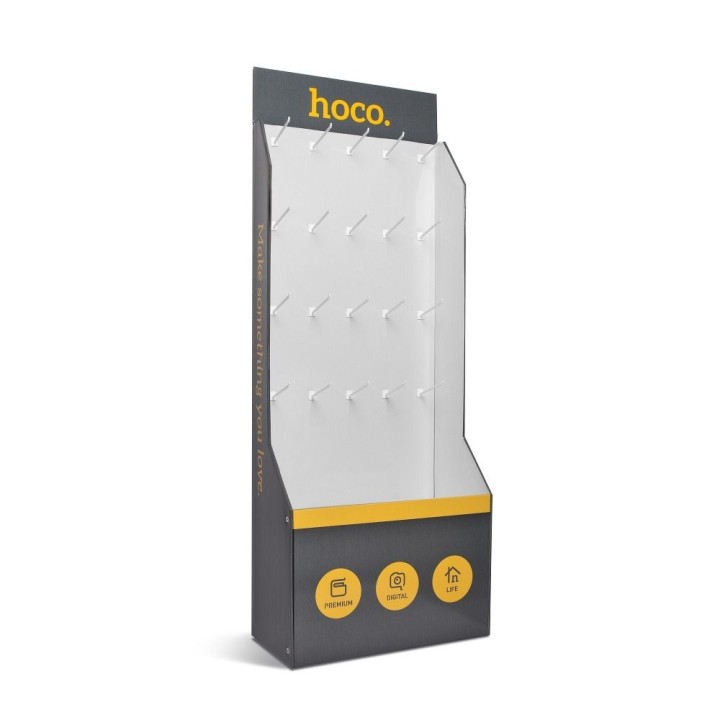 HOCO cardboard accessory display stand + display card (20x)