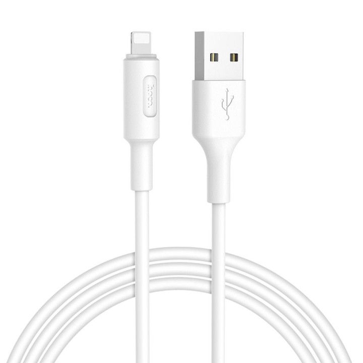 Кабель USB-A – Lightning Hoco 2A 1 m X25 білий
