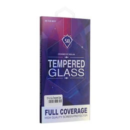 Tempered glass 5D Full Glue for Samsung S8 PLUS Tempered Glass (Case Friendly) (curved edge) black