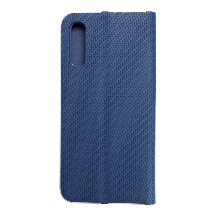 Flip case for Samsung A50 Luna Book Carbon blue