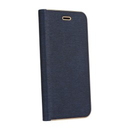 Flip case for iPhone 7 / 8 / SE 2020 / SE 2022 Luna Book Gold navy blue