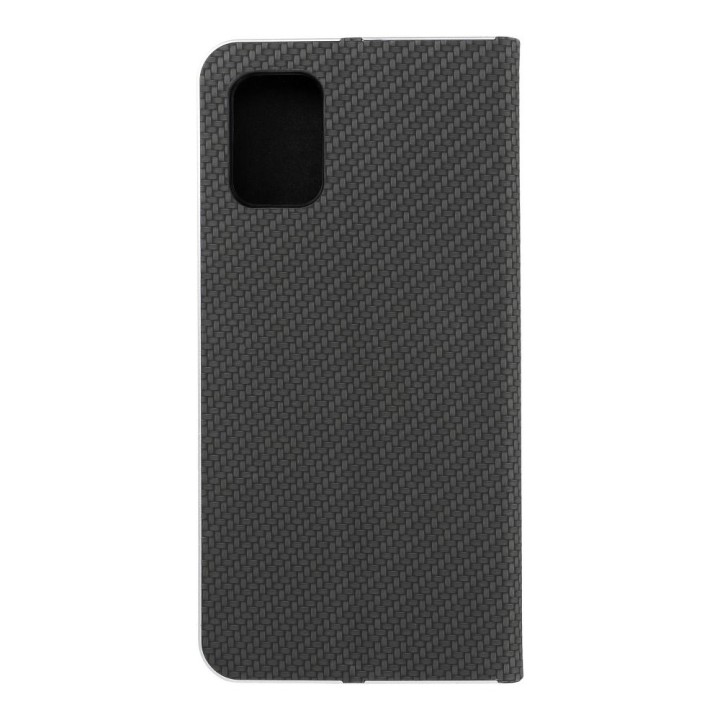 Flip case for Samsung A71 Luna Book Carbon black
