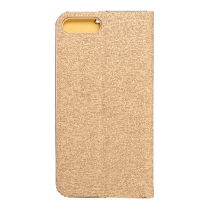 Flip case for iPhone 7 PLUS / 8 PLUS Luna Book Gold gold