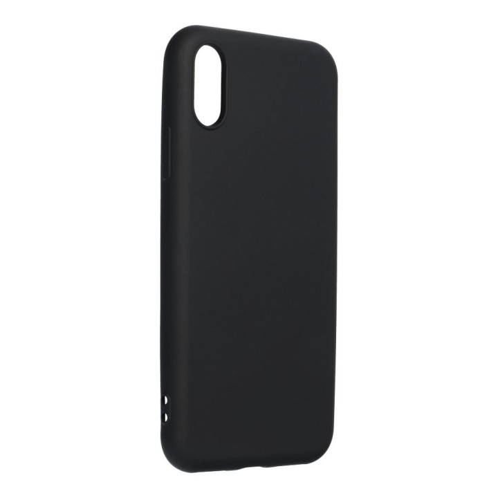 Чохол для iPhone X Silicone чорний