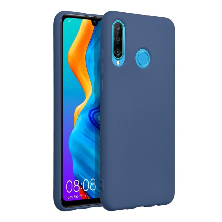 Чехол для Huawei P30 LITE Silicone синий