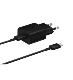 Оригінальний зарядний пристрій Samsung Fast Charger EP-T1510XBEGEU USB Typ C 2A 15W czarna blister