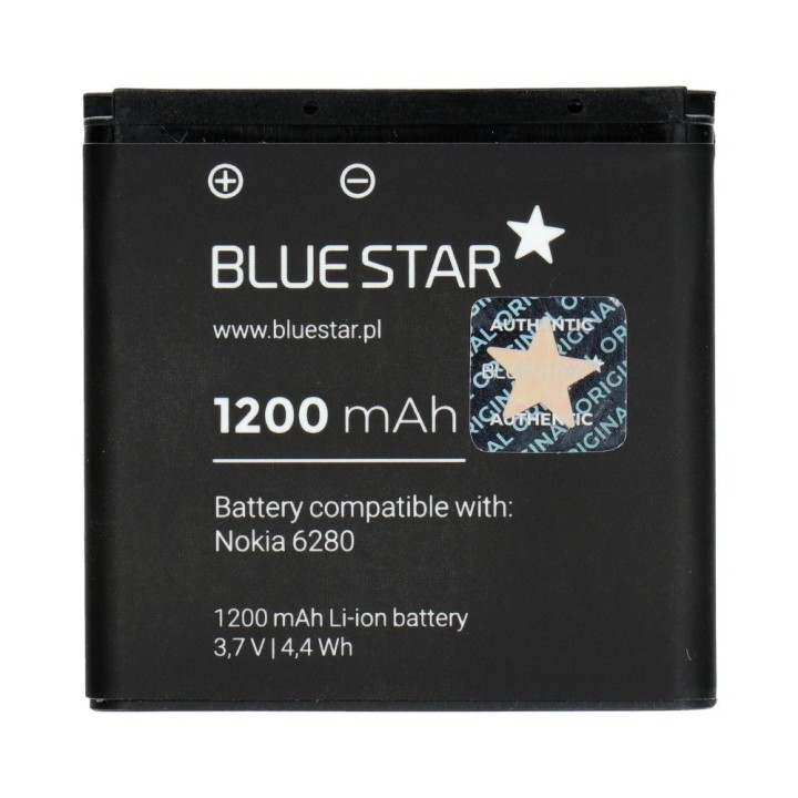 Акумулятор для Nokia 6280 / 9300 / 6151 / N73 1200 mAh Blue Star Premium