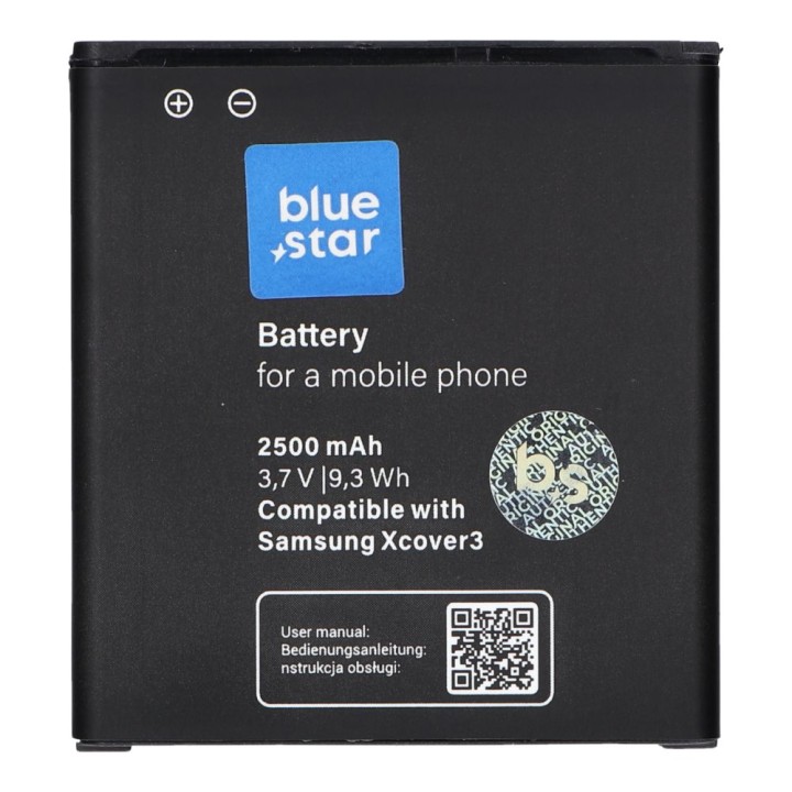 Акумулятор для Samsung Xcover 3 G388 2500 mAh Blue Star Premium