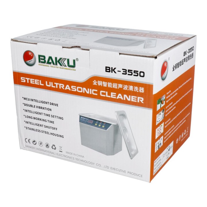 Ультразвуковая ванна 35W/50W BAKU BK-3550 цифровая