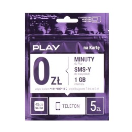 Стартовая SIM-карта Play 5 Formuła 3.0