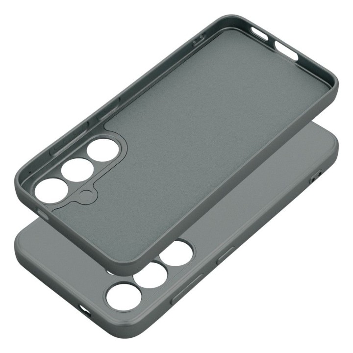 Чохол для Samsung S24 Metallic сірий