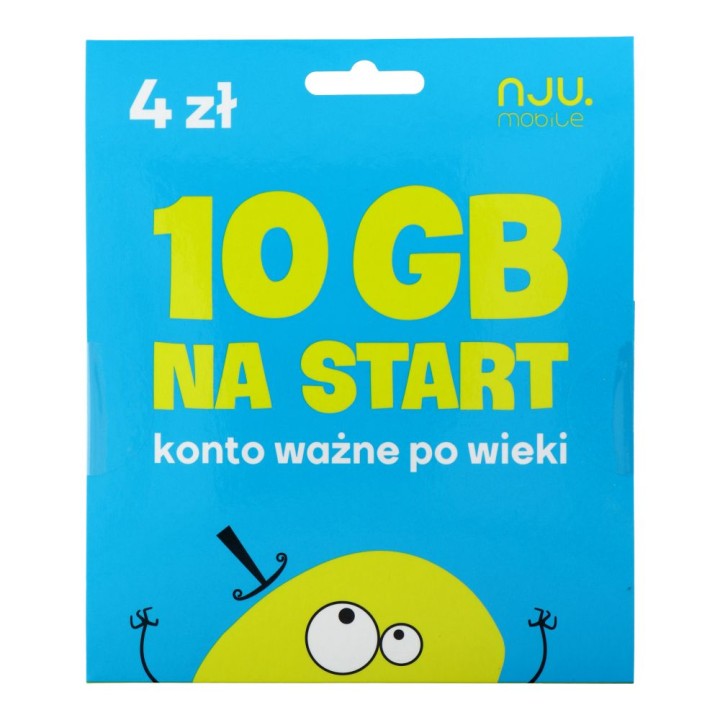 Стартовая SIM-карта NJU MOBILE 4
