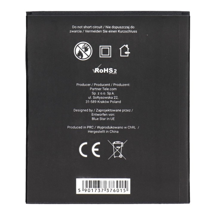 Bateria do Lenovo A536 2000 mAh Blue Star Premium