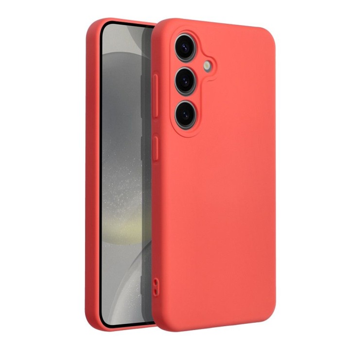 Case for Samsung S24 Silicone peach