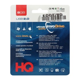 IMRO флешка EDGE 8GB USB2.0