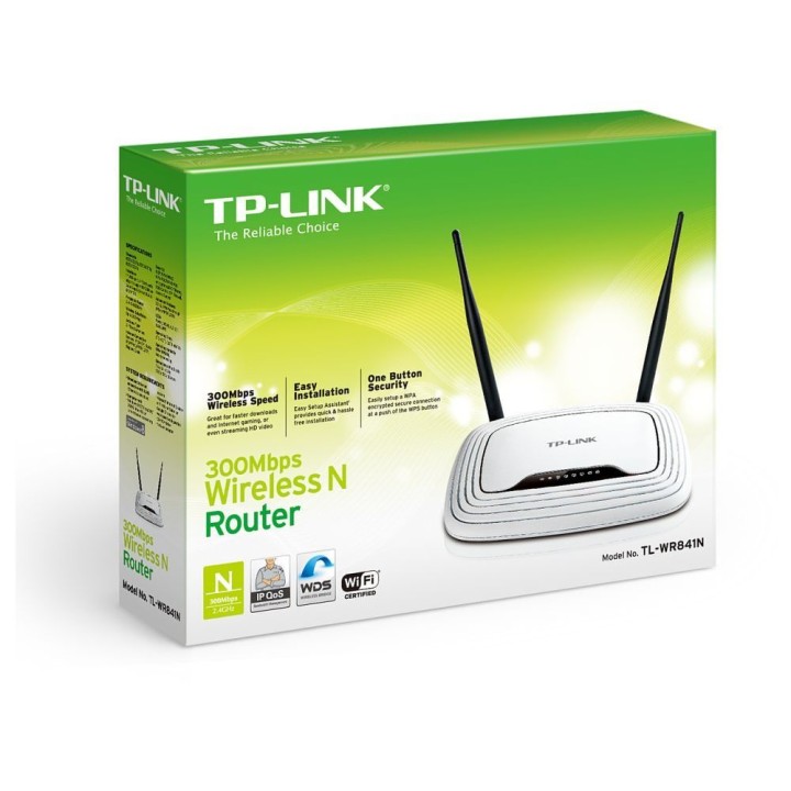 TP-LINK бездротовий роутер 300Mb/s TL-WR841N