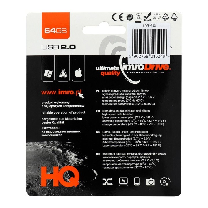 IMRO pendrive EDGE 64GB USB2.0
