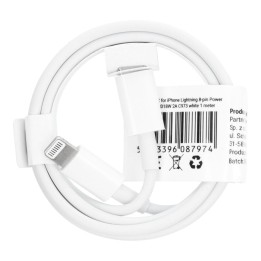 USB-C to Lightning cable PD 2A 18W 1 m C973 white