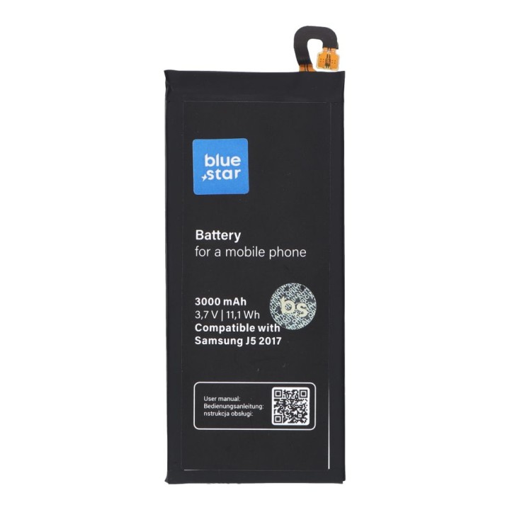 Акумулятор для Samsung J5 2017 / A5 2017 3000 mAh Blue Star Premium