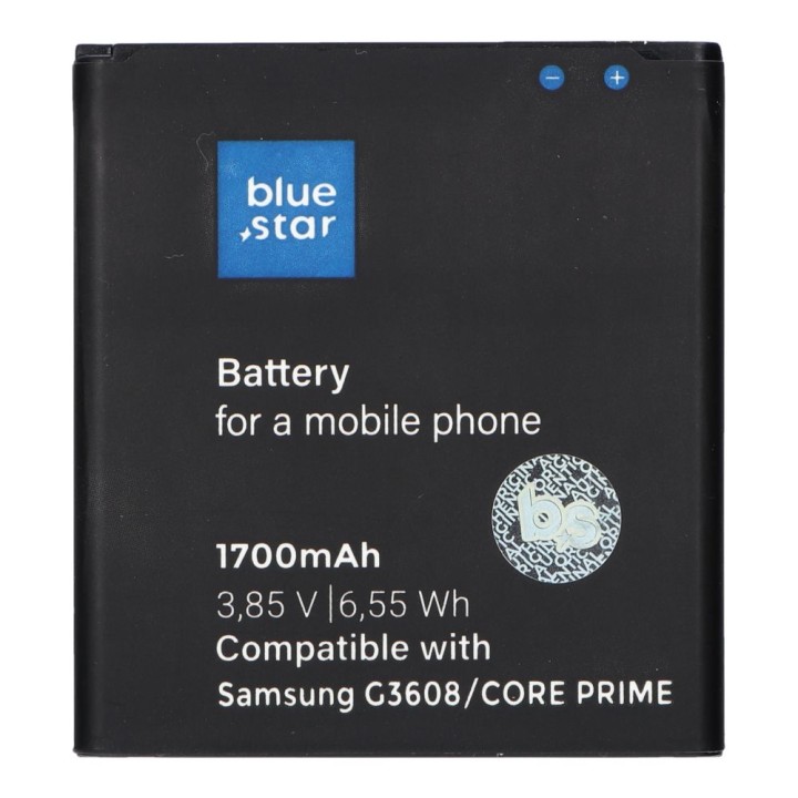 Акумулятор для Samsung Core Prime G3606 G3608 G3609 1700 mAh Blue Star Premium
