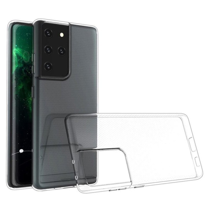 Case for Samsung S21 ULTRA Back Case Ultra Slim 0,5 mm transparent
