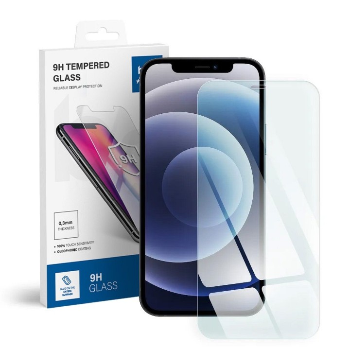 Tempered glass for iPhone 12 / 12 PRO Blue Star