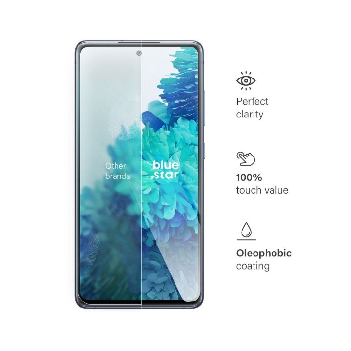 Tempered glass for Samsung S20 FE Blue Star