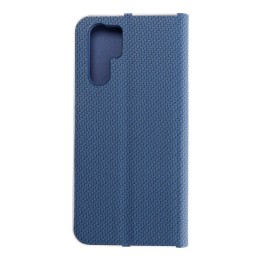 Чехол с клапаном для Huawei P30 PRO Luna Book Carbon синий