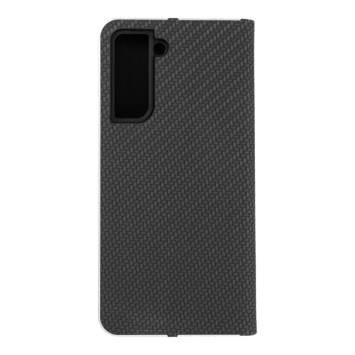 Flip case for Samsung S21 Luna Book Carbon black