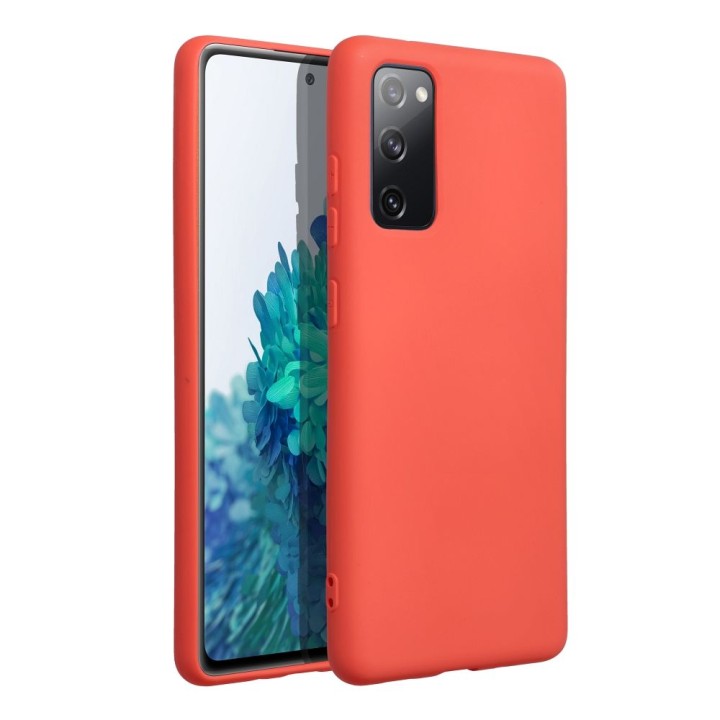 Чохол для Samsung S20 FE / S20 FE 5G Silicone персиковий