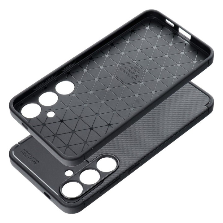 Чохол для Samsung S24 PLUS Carbon Premium чорний